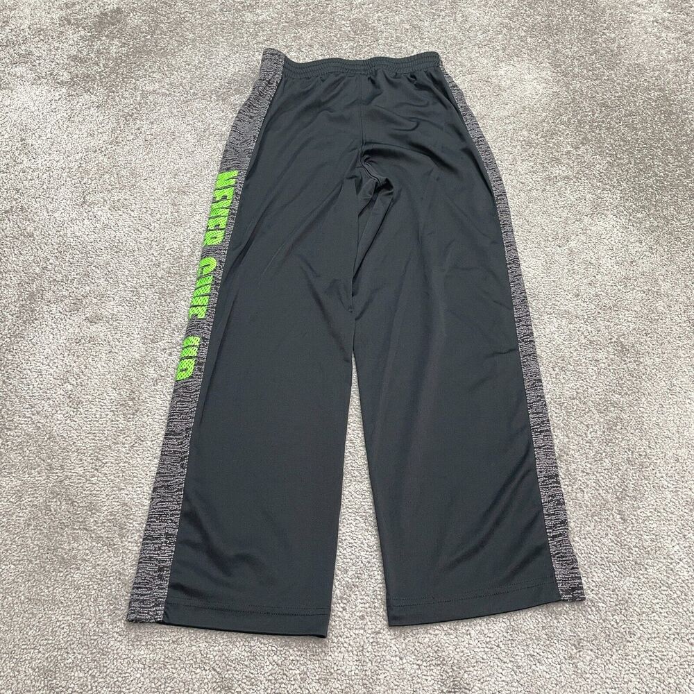Unbranded Athletic Sweatpants Boys 14 Gray Straight Elastic Waist Active 24x25